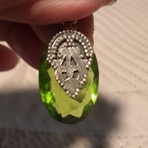Peridot Pendant  (NWOT)